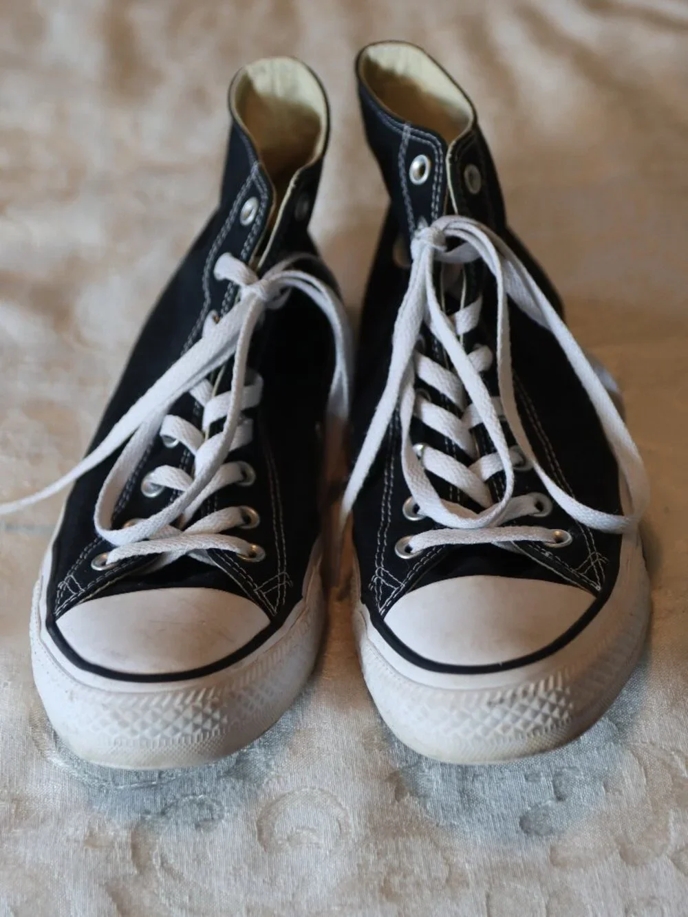 CONVERSE Chuck Taylor All Star Black High Top Canvas Shoes Men's 11 Women's 13